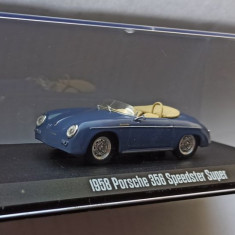 Macheta Porsche 356 Speedster Super 1958 albastru - Greenlight 1/43