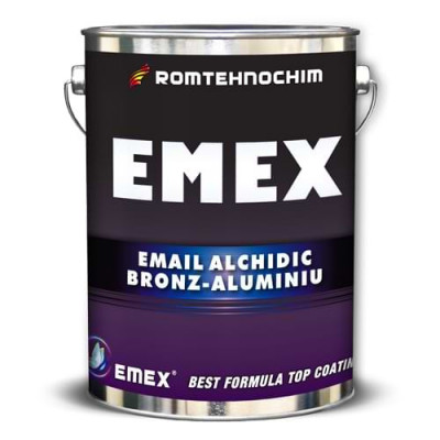 Email Alchidic Bronz Aluminiu &amp;ldquo;Emex&amp;rdquo; - Argintiu Bid. 20 Kg foto