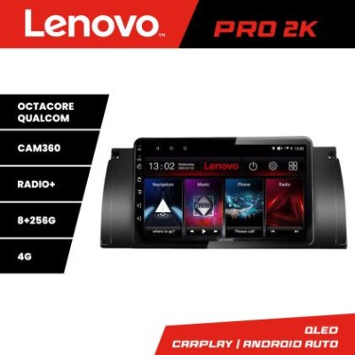 Navigatie BMW E39 si E53 Lenovo Kit-082 8 core QLED 2K 8+256 360 Android Waze USB Navigatie Internet Youtube Radio CarStore Technology foto