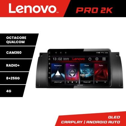 Navigatie BMW E39 si E53 Lenovo Kit-082 8 core QLED 2K 8+256 360 Android Waze USB Navigatie Internet Youtube Radio CarStore Technology