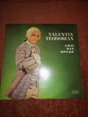 Valentin Teodorian Arii din Opere Electrecord 1979 ST-ECE 01415 vinil vinyl foto