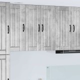 vidaXL Dulap de bucătărie Gri din beton 60 x 31 x 80 cm Lemn compozit 885048