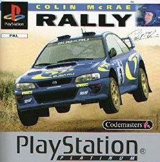 Joc PS1 Colin McRae Rally PLATINUM foto