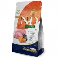 Farmina N&amp;D cat PUMPKIN adult, neutered lamb, pumpkin &amp; blueberry 1,5 kg