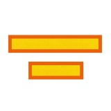 Set 2 autocolante reflectorizante Hico 300x100 mm