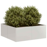 vidaXL Jardinieră 80x80x30 cm oțel inoxidabil 860805