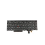 Tastatura Iluminata Lenovo ThinkPad T570/T580/P51s/P52s, Layout: QWERTZ DE