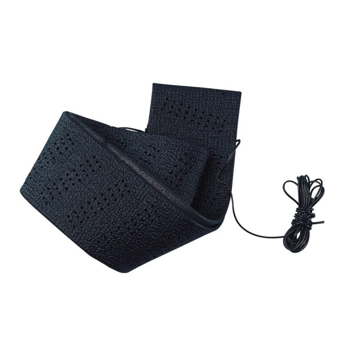 Husa volan ac si ata, 41 cm, pentru camionete, VAN-uri, negru