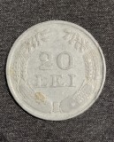 Moneda 20 lei 1943