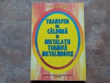Transfer de caldura si instalatii termice metalurgice - Vasilica Dina