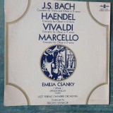 Vinil Bach, Handel, Vivaldi, Marcello - Emilia Csanky oboi, Hungaroton, Clasica