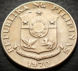 Moneda 10 SENTIMOS - FILIPINE, anul 1970 * cod 4421 B