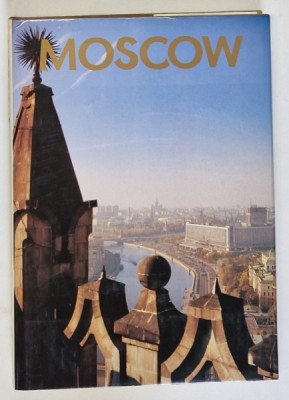 MOSCOW , ALBUM DE PREZENTARE , TEXT IN LIMBA ENGLEZA , BOGAT ILUSTRAT, 1987 foto