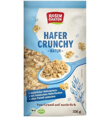 Musli Crunchy din Ovaz Natur Eco 350 grame Rosen Garten foto