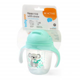 Cana cu pai Baby Ono pentru copii 240 ml verde, BabyOno