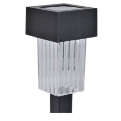 Lampa solara Black Stripes 24 cm foto