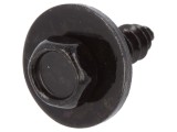 Şuruburi universale oțel negru 15mm 10buc