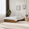vidaXL Cadru de pat King Size, maro miere, 150x200 cm, lemn masiv