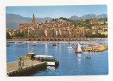 FA65-Carte Postala- FRANTA - Menton, Le port, circulata, Fotografie