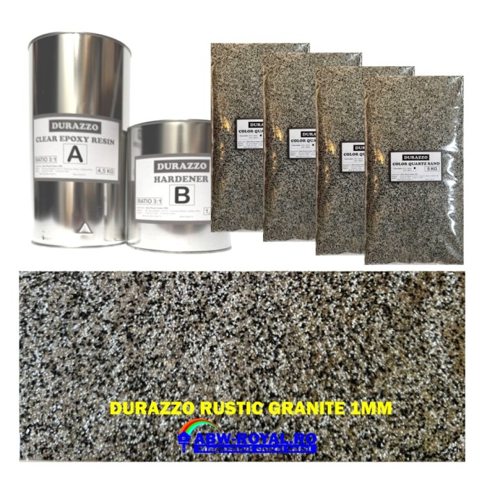 Kit Durazzo Interior Rustic Granite 1mm