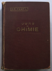 Curs de chimie, de G.P.Pamfil - 1928 foto