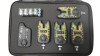 Set 4 avertizori + Statie EastShark Camouflage