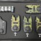 Set 4 avertizori + Statie EastShark Camouflage