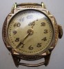 Ceas Dama Mecanic Alpina Cal. 641 Defect Aurit, 21.5mm, Vechi - Colectie/Piese