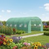 Solar de gradina, dimensiune 500x300x200cm, folie verde PE cu plasa 140g/mp UV,, AVEX