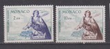 MONACO 1960 POSTA AERIANA MI.653-654 MNH, Nestampilat