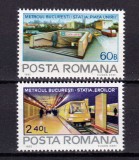 Cumpara ieftin ✅RO 1982 LP 1050 ," Metroul Bucuresti " , serie ,MNH