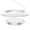 Suport Spigen MAGFIT PAD, Pentru Incarcator MagSafe Wireless, Alb AMP02563