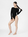 Body fără cusături de yoga cu m&acirc;necă lungă pentru femei, 4F Sportswear