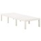 Sezlong, alb, plastic - 2