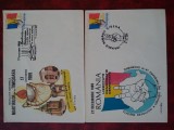 1990-16 si 17 Ianuarie-Martiri si Revolutie-Plicuri comemorative Timisoara-RARE