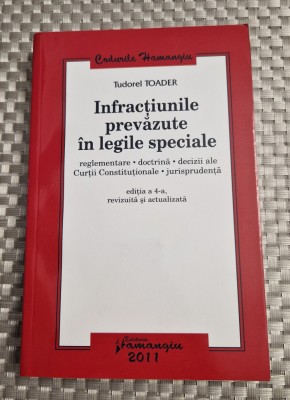 I fractiunile prevazute in legile speciale Tudorel Toader foto