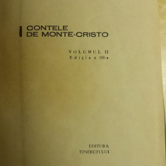 myh 543 - CONTELE DE MONTE CRISTO - ALEXANDRE DUMAS - 3 VOL - ED 1964