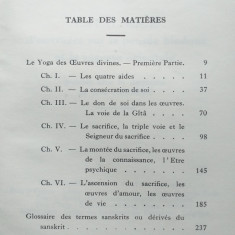 La synthese des yogas, le yoga des oeuvres divines - Shri Aurobindo,1939, VOL 1