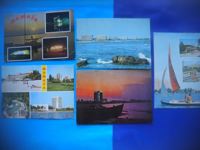 HOPCT LOT NR 616 MAMAIA-IP -CT-5 CARTI POSTALE-RSR-CIRCULATE foto