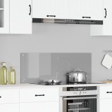 vidaXL Spate de bucătărie Gri deschis 110 x 40 x 0.6 cm