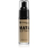 Bell Hypoallergenic Mat&amp;Soft make-up usor matifiant culoare 03 Creamy Natural 30 ml