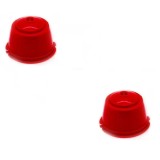 Cumpara ieftin Set 2 Capsule cafea, reutilizabila, reincarcabila, compatibil Dolce Gusto, rosu
