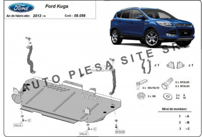 Scut metalic motor Ford Kuga fabricat incepand cu 2013 APS-08,056 foto