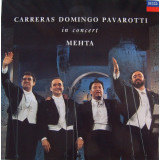 Vinil Carreras, Domingo, Pavarotti, Mehta &ndash; In Concert (VG++)