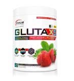 Gluta-X5 cu aroma de capsuni, 405g, Genius Nutrition