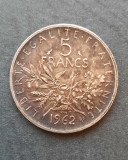5 Francs 1962, Franta - A 2636, Europa