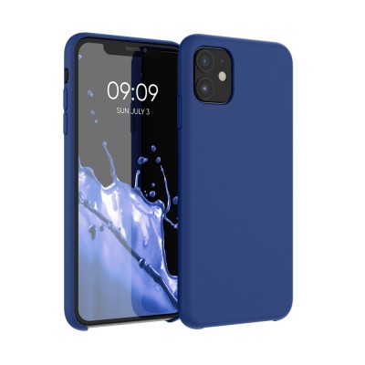 Husa pentru Apple iPhone 11, Silicon, Albastru, 49724.116 foto