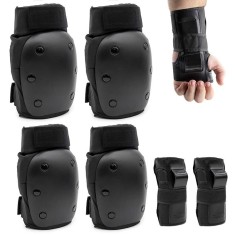 Set genunchiere, cotiere și apărătoare pentru &icirc;ncheietura m&acirc;inilor, echipament protecție, L, eWheel | Motorevolution
