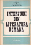 Vasile Netea - Interviuri din literatura romana