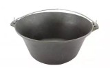 Ceaun din fonta, 10.8 L, negru